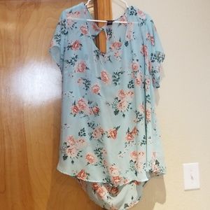 Torrid Light Blue Top